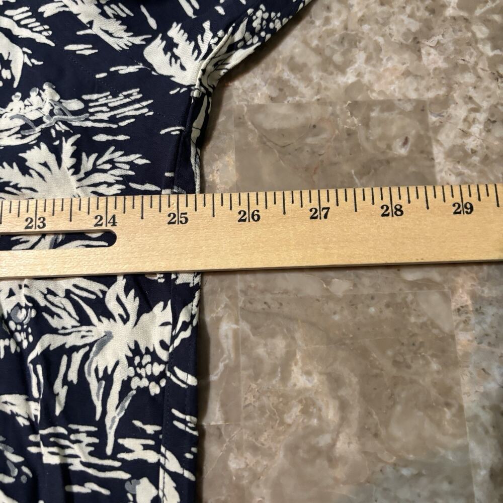 Polo Ralph Lauren Shirt Mens XL Caldwell 100% Rayon Short Sleeve Vintage 90s - Picture 5 of 9